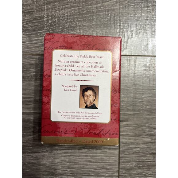 Hallmark Keepsake Ornament Child’s Fourth Christmas 2000 Child’s Age Collection - Picture 2 of 12